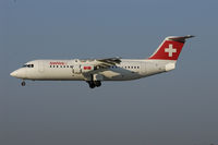 HB-IXR @ ZRH - RJ100 of Swiss in Zurich - by Mo Herrmann