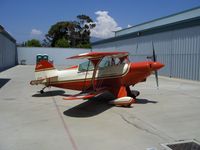 N31482 @ SZP - 1980 Aerotek PITTS S-2A Lycoming AEIO-360 200 Hp, in front of Aviation Museum of Santa Paula Hanger 5, The Donalson hanger - by Doug Robertson