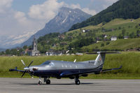 HB-FOY @ LSMU - flying Ulla, at Buochs Airfield, Switzerland
