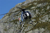 HB-XYM @ ZRH - helicopter at Steingletscher Alpine Heliport, Switzerland