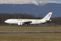 TS-IPC @ GVA - Tunisair Airbus A300 at Geneva