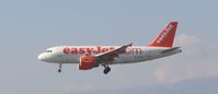 HB-JZK @ PMI - easyJet Switzerland's A319 approaching Palma de Mallorca - by Micha Lueck