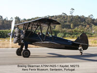 N62TS @ LPSR - Stearman N62TS in Santarem airfield, Portugal - September/2005 - by Aero Fenix Museum