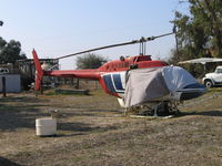 N136JS - Bettencourt FS 1968 Bell 206B rigged for crop spraying near Merced, CA - by Steve Nation