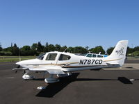 N787CD @ O41 - Modular Industrial Solutions 2004 Cirrus Design SR22 at Woodland-Watts Airport, CA - by Steve Nation