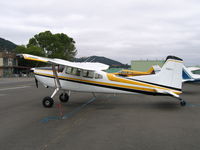 N185FT @ DVO - 1977 Cessna 185F at Gnoss Field, CA
