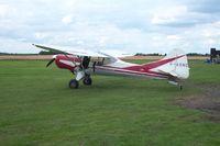 G-ASNC - Beagle Husky at Crowland airfield - by Simon Palmer