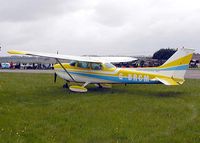 G-BRCM - 1971 Cessna 172 at the Great Vintage Fly-in Weekend, Kemble Airfield, England, May 2003 - by Adrian Pingstone