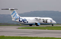 G-JEBD @ BRS - FlyBe British Aerospace 146-300 (G-JEBD) at Bristol Airport, Bristol, England in May 2005 - by Adrian Pingstone