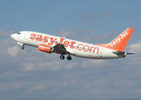 G-EZYI @ BRS - easyJet Boeing 737 (G-EZYI) taking off from Bristol Airport (England) in September 2003 - by Adrian Pingstone