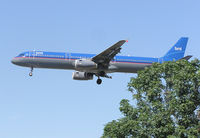 G-MIDJ @ LHR - BMI Airbus A321-200 (G-MIDJ) landing at London (Heathrow) Airport in August 2004 - by Adrian Pingstone