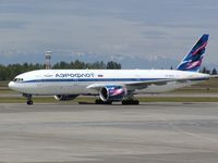 VP-BAU @ SEA - AEROFLOT - Russian Airlines Boeing 777-2Q8(ER) at Seattle-Tacoma International Airport - by Andreas Mowinckel
