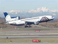 N163AT @ SEA - ATA Airlines Lockheed L-1011 at Seattle-Tacoma International Airport. The Pleasant Hawaiian livery has now (May 2004) been removed. - by Andreas Mowinckel