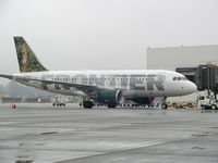 N910FR @ SEA - Frontier Airlines A319 at Seattle-Tacoma International Airport - by Andreas Mowinckel