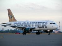 N916FR @ SEA - Frontier Airlines A319 at Seattle-Tacoma International Airport - by Andreas Mowinckel