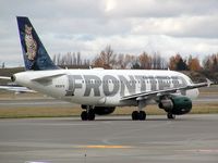 N919FR @ SEA - Frontier Airlines A319 at Seattle-Tacoma International Airport - by Andreas Mowinckel
