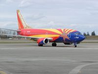N383SW @ SEA - Southwest Airlines Boeing 737 Arizona One at Seattle-Tacoma International Airport - by Andreas Mowinckel