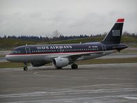 N744US @ SEA - US Airways A319 at Seattle-Tacoma International Airport - by Andreas Mowinckel