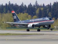 N762US @ SEA - US Airways A319 at Seattle-Tacoma International Airport - by Andreas Mowinckel