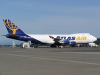N493MC @ SEA - Atlas Air freighter at Seattle-Tacoma International Airport. - by Andreas Mowinckel