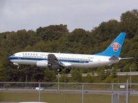 B-5022 @ BFI - China Southern 737 at Boeing Field - by Andreas Mowinckel