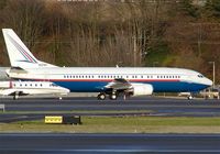 N37NY @ BFI - Pace Airlines Boeing 737 at Boeing Field. - by Andreas Mowinckel