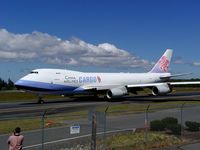 B-18718 @ PAE - China Airlines Cargo B747 at Paine Field Airport - by Andreas Mowinckel