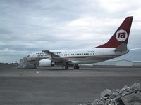 5Y-KQE @ PAE - Kenya Airways B737 at Paine Field Airport just prior to winglet installation - by Andreas Mowinckel