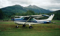 N6002J @ 1AK1 - N6002J at Crevice Creek Alaska - by John Seibert