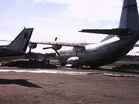 N199AB @ ANC - On the Reeve Ramp in Anchorage Alaska - by Mario Maccarone