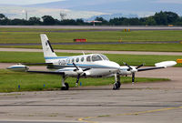 G-LIZA @ EGCC - Nice looking twin parked up at MAN - by Kevin Murphy