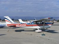 N5455R @ WVI - 1965 Cessna 172F at Watsonville, CA - by Steve Nation