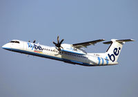 G-JECH @ EGCC - One of Flybe's latest Dash 8's. - by Kevin Murphy