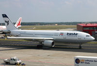 EP-IBD @ FRA - Iran Air A.300 taxi-ing past Frankfurt viewing terrace. - by Kevin Murphy