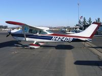 N42409 @ O69 - 1968 Cessna 182L at Petaluma Muncipal, CA - by Steve Nation