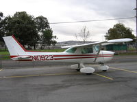N10923 @ RHV - 1973 Cessna 150L between rainstorms at Reid-Hillview Airport, San Jose, CA - by Steve Nation