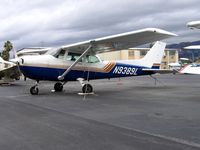 N9389L @ RHV - 1986 Cessna 172P between rainstorms at Reid-Hillview Airport, San Jose, CA - by Steve Nation