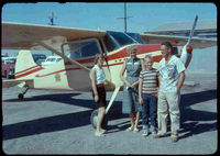 N9768A @ 07CL - 1957 with then owner Joe Josiossen - by Robert Nelson