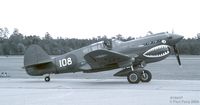 N1941P @ SFQ - Shot in B&W for the nostalgic effect.  Brings out the contrast in the markings as well.