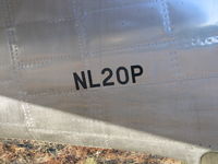N20PV @ VCB - close-up showing incorrect registration painted on 1944 Lockheed PV-2 (marked as NL20P, not NL20PV) at Nut Tree Airport, Vacaville, CA - by Steve Nation