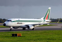EI-DFJ @ EGCC - Passing the viewing mound at Manchester. - by Kevin Murphy
