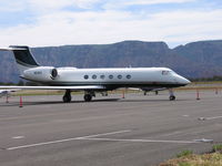 N535V @ SEZ - Parked at Sedona Airport - by John Madzik