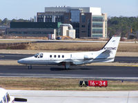 N360MC @ PDK - Taxing to Epps Air Service - by Michael Martin