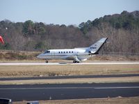 N796CH @ PDK - Landing PDK on 2R with airbrakes extended - by Michael Martin