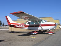 N8466Z @ O20 - 1963 Cessna 210 at Kingdon Airport, Lodi, CA - by Steve Nation