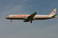 I-LIVB @ BRU - arrival of flight LM5571 on rnw 25L - by Daniel Vanderauwera