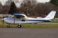 N100PD @ SAC - Modified Cessna 172 - extra windows.