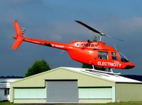 G-BARP @ EGBO - Bell 206B Jet Ranger 2 taken at Wolverhampton (Halfpenny Green) - by Robert Beaver