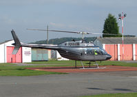 G-JBDB @ EGBO - Bell 206B Jet Ranger II (Halfpenny Green) - by Robert Beaver