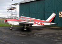 G-CJBC @ EGBO - Piper PA-28-180 Cherokee (Halfpenny Green) - by Robert Beaver